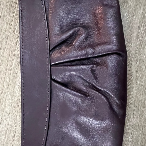 Lauren merkin metallic leather evening clutch bag bronze - Picture 5 of 8